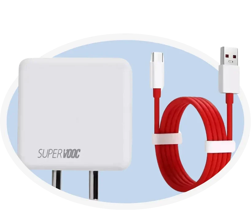 UltraFlash 65W GaN Fast Charger Adapter with Heavy-Duty Type-C Flash Cable