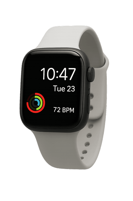 Watch Series 10 GPS with Sport Band - M/L (46mm Retina LTPO3 OLED Display, Jet Black Aluminium Case) - Main View